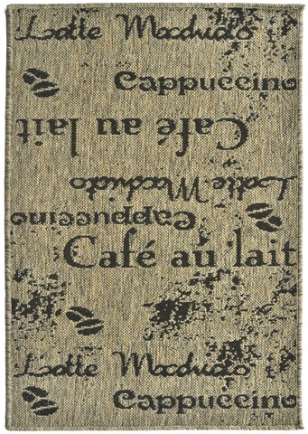 Covor pentru bucatarie Sharp, Decorino, 160x230 cm, polipropilena, grej