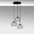 Lustra, Tatum, 584TTM2114, Metal, Negru