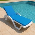 Pernă pentru șezlong, Pufito, 535PFT1510, Poliester, Turcoaz