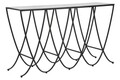 Consola Dark, Mauro Ferretti, 140x40x80 cm, fier, negru