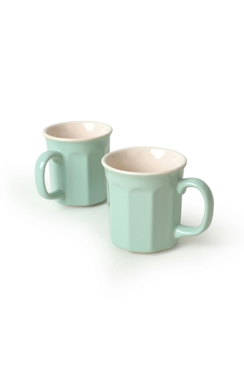 Set cani, Keramika, 275KRM1957, Ceramica , Nu absoarbe apa, Verde - 2 | YEO
