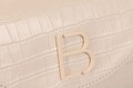 Geanta, Lucky Bees, 240 Croco Cream, piele ecologica, crem