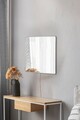 Oglinda cu Iluminare Led, Mirrorland, Square, Oglindă indestructibilă cu obturator, Alb