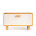 Cutie pentru paine Bambou, Homla, 35x23 cm, bambus, natur/crem