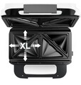 Aparat sandwich maker, Tefal, Snack XL, 850 W, placi detasabile, alb/gri
