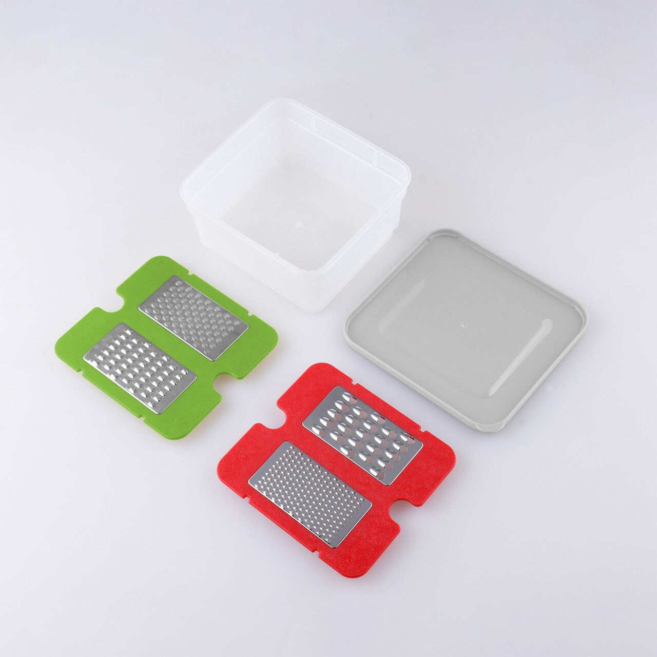 Razatoare multifunctionala, inox, cu recipient - Zokura - imagine 4