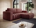 Coltar extensibil dreapta 4 locuri ELTAP, Bon-36, Bonett, 250x175x92 cm, lemn/poliester, roz inchis