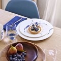 Set 4 pahare, Villeroy & Boch, Colourful Life Winter Sky, 420 ml, sticla cristal, albastru