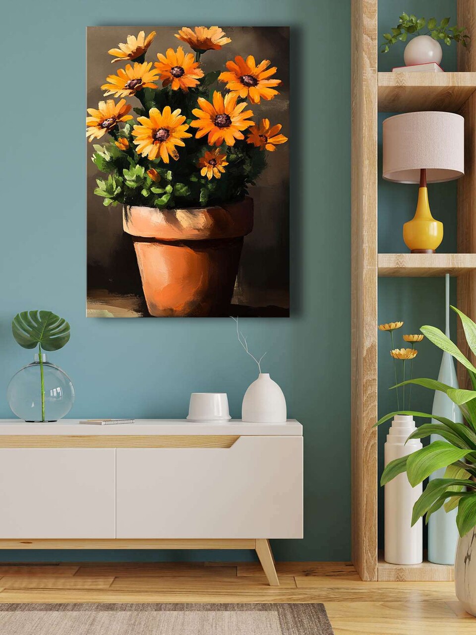Tablou decorativ, 70100BSRC-012, Cadru: 100% PIN (Grosime: 2,8 mm), Multicolor - view 3
