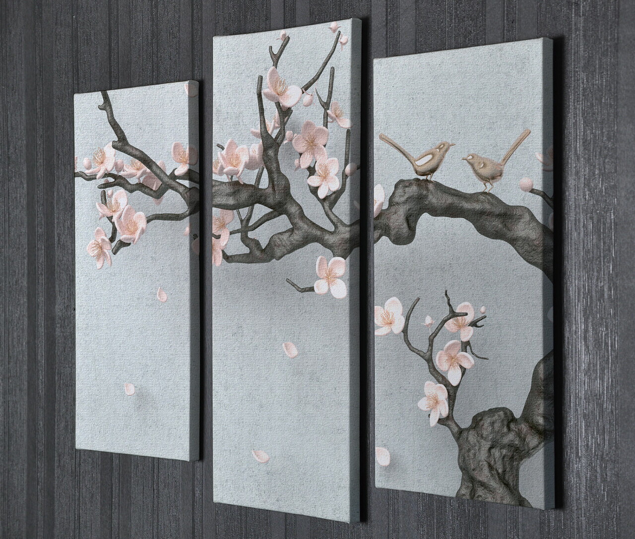 Tablou decorativ, UC113, 60% bumbac/40% poliester, Rama de lemn, Multicolor — imaginea 4