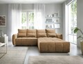Coltar extensibil dreapta 4 locuri ELTAP, RT-45TOS, Campo, 265x196x88 cm, lemn/poliester, mustar