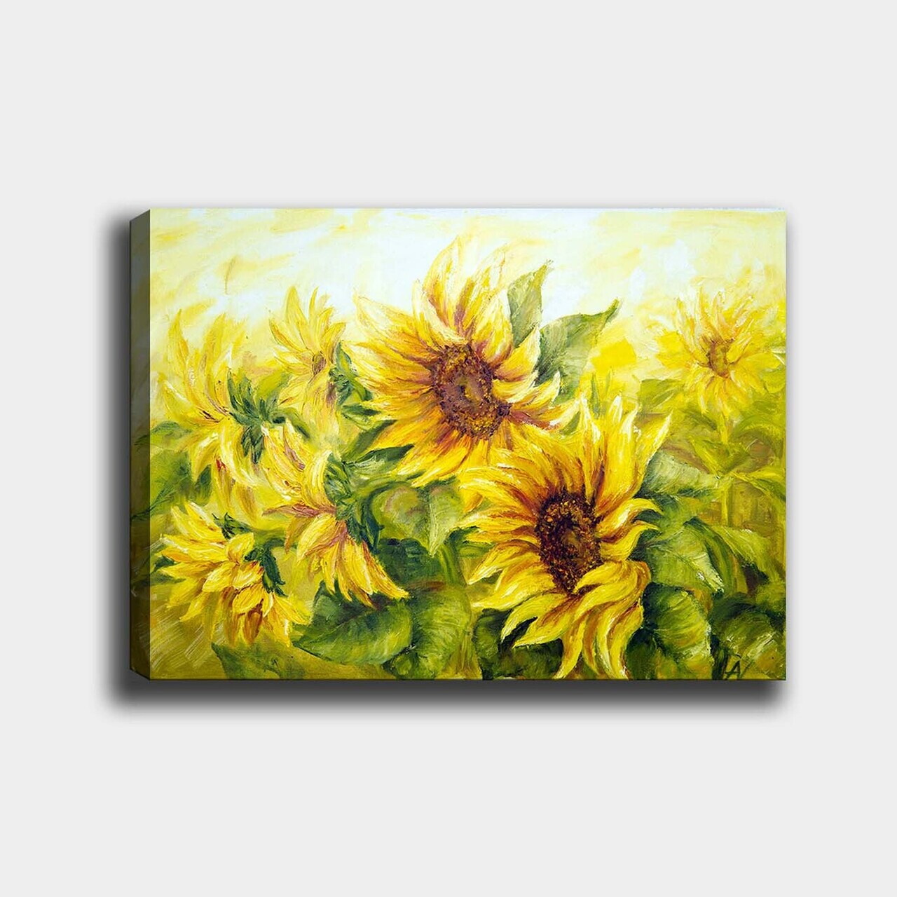 Tablou decorativ, 106315841_70100, Canvas, Rama din lemn (grosime 3 cm), Multicolor — imaginea 2