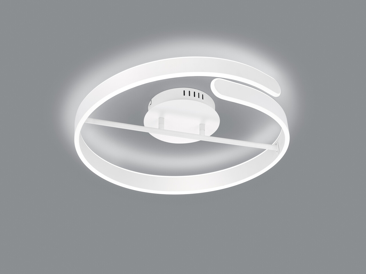 Plafoniera Parma, RL, 50x13.5 cm, 37W, 1x SMD, metal, alb mat