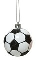 Glob Football, Decoris, 6.4x7.3x9.6 cm, plastic, alb/negru