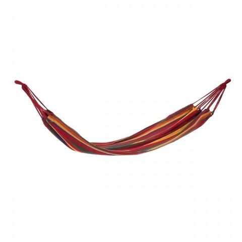 Hamac Canvas cu sac pentru depozitare, Heinner, 100% bumbac, 200x80 cm