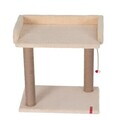 Zgarietor pentru pisici, Paws & Whiskers, Platform, Crem