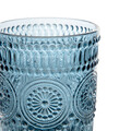 Pahar Barrel, Homla, 300 ml, sticla, albastru