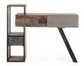 Consola Manchester, Bizzotto, 118x35x95 cm, lemn de mango/otel