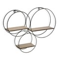 Raft de perete Castillo, Versa, 54 x 10 x 43 cm, metal