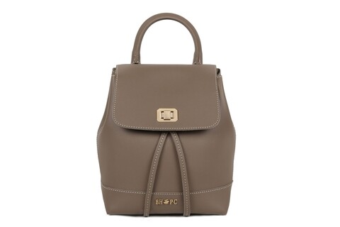 Rucsac Beverly Hills Polo Club, 598, piele ecologica, bej