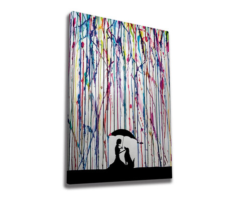 Tablou decorativ, WY220 (70 x 100), 50% bumbac / 50% poliester, Canvas imprimat, Multicolor