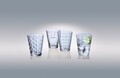 Set 4 pahare apa, Villeroy & Boch, Dressed Up, 310 ml, stricla cristal, albastru