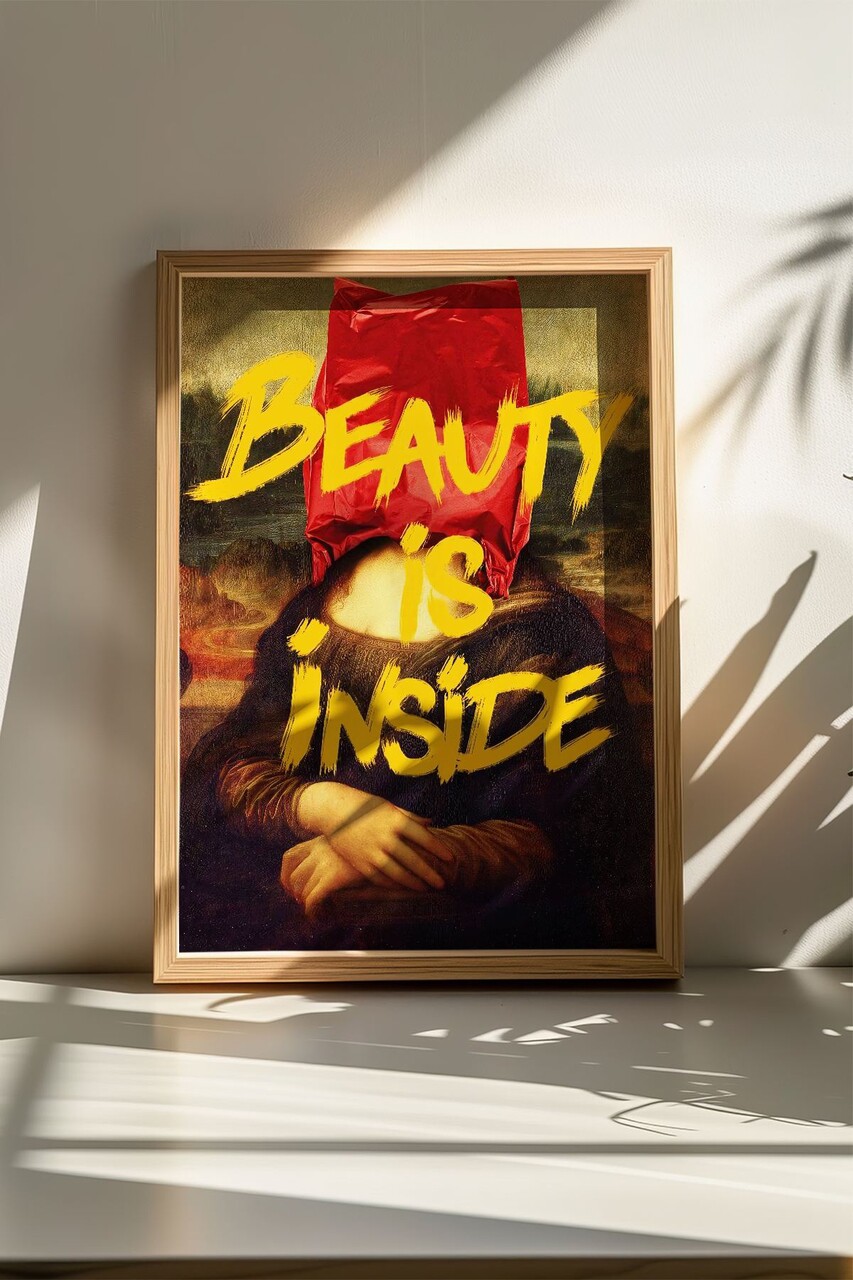 Tablou decorativ Artsmdftek40-5070 Vopsea: 100% MDF (grosime: 27 mm) Multicolor