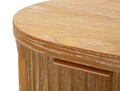 Comoda Goteborg, Mauro Ferretti, 38x33.5x82 cm, lemn de brad/MDF/fier, maro