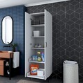Dulap multifunctional, Rani, JE110, 60x198 cm, PAL, Alb