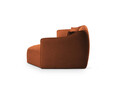 Coltar dreapta 5 locuri, Hailey, Micadoni Home, 292x138x79 cm, tesatura boucle, gri deschis