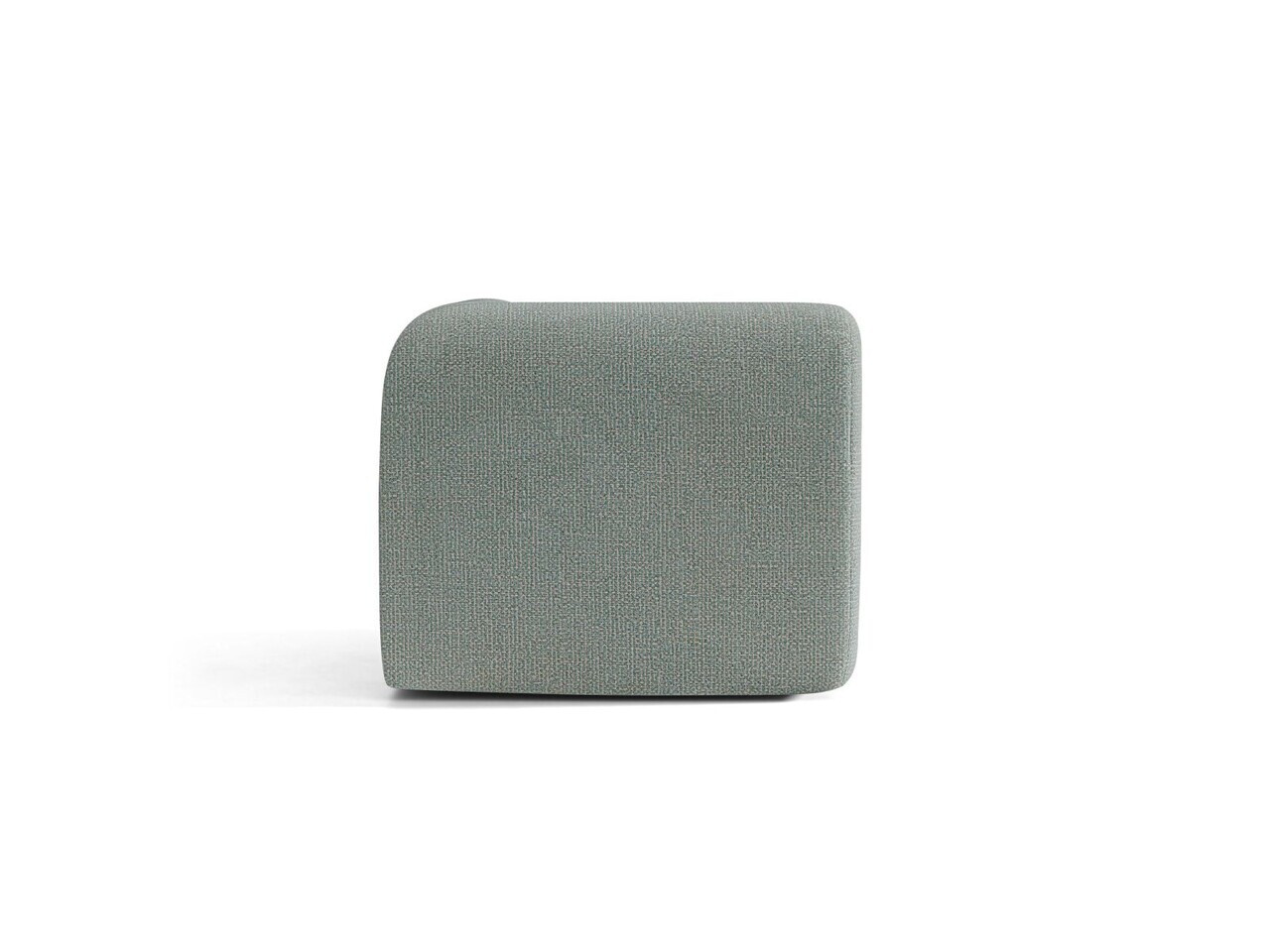 Modul coltar, Neo, Micadoni Home, 100x100x83 cm, tesatura Chenille Silencio, albastru muted — imaginea 5