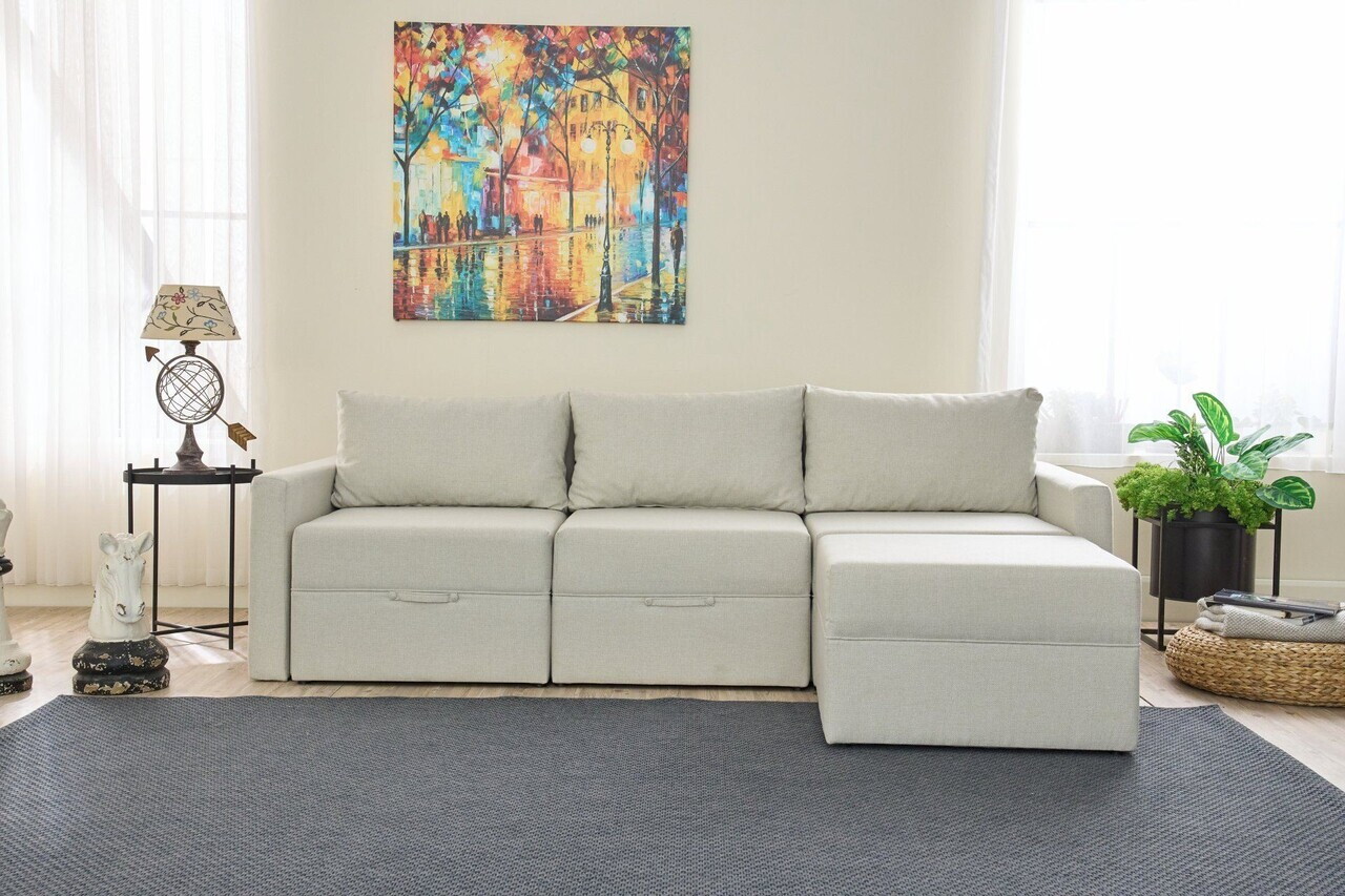 Coltar, Atelier del Sofa, 613LFS1187, Crem — imaginea 2