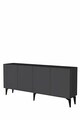 Consola, Hanah Home, Gumus 180, 180x79x32 cm, Antracit