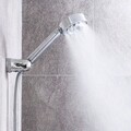 Cap de dus dublu cu rezervor gel de dus 3in1 Xawara, InnovaGoods, ergonomic, argintiu