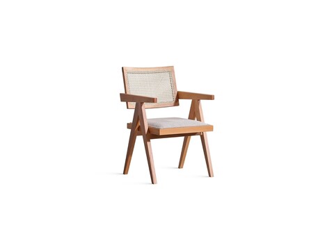Scaun, Fairfax, Carina, 51x76x52 cm, Natural