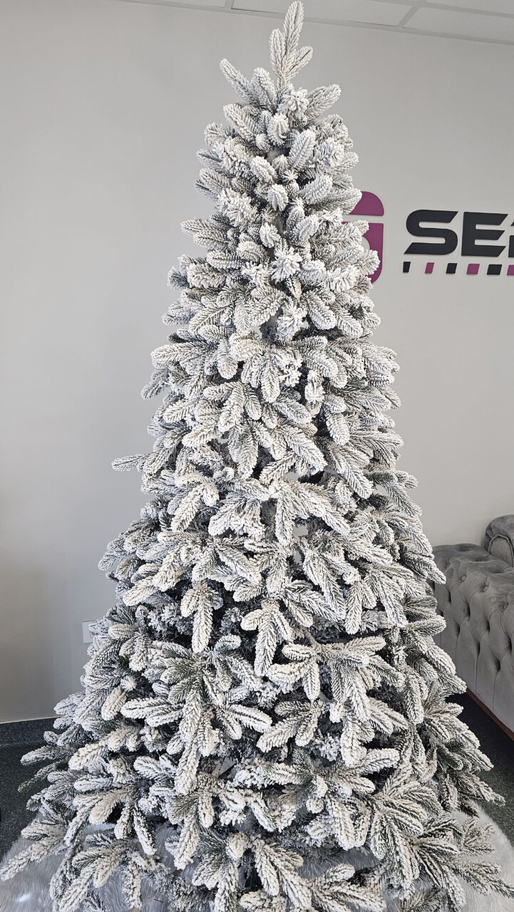 Brad artificial Christmas Deluxe by Sersimo, Global nins, mix 2D+3D, 210cm — imaginea 18