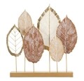 Decoratiune, Mauro Ferretti, Leavy, 48.3 x 7.6 x 50 cm, fier, multicolor