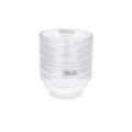 Set 6 boluri stivuibile, Luminarc, Ø 9 cm, sticla, transparent