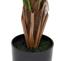 Planta artificiala palmier Tropical Zone, Homla, 90 cm, plastic, verde