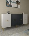 Consola, Olivia, Loop KB150, Alb / Antracit