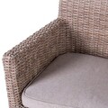 Scaun pentru gradina Patsy, 58 x 63 x 86 cm, ratan sintetic, natural