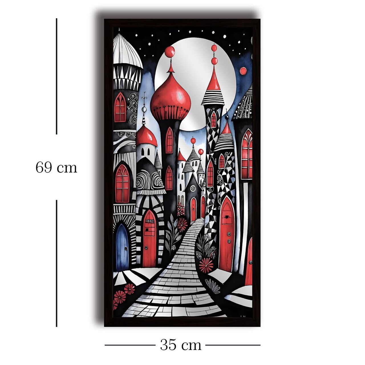 Tablou decorativ, Syhalct-005, Cadru: 100% PVC (Grosime: 2 cm), Multicolor — imaginea 4