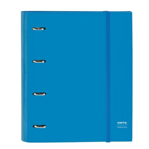 Biblioraft, safta, azul, 27 x 32 x 3.5 cm, poliester, albastru