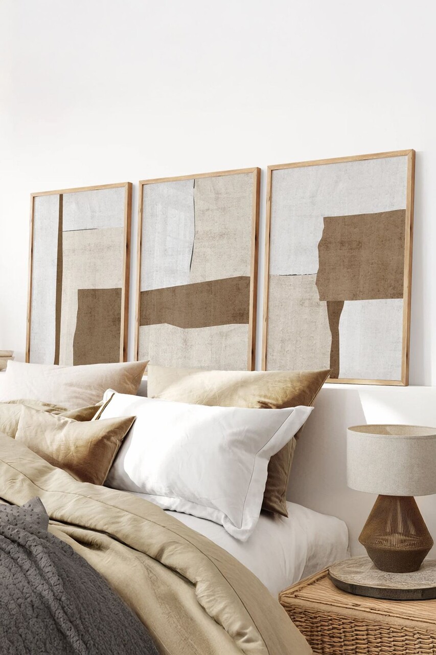 Set 3 tablouri decorative Ersydata2-5070 MDF Multicolor