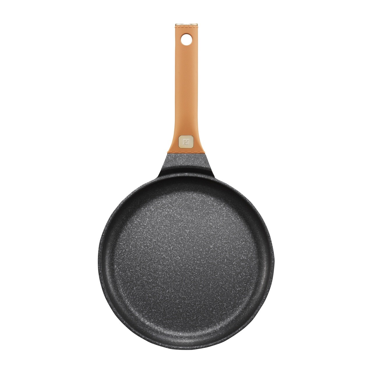 Tigaie clatite Camel, Ambition, 24 cm, aluminiu, negru/maro - 2 | YEO
