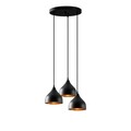 Lustra, Tatum, 584TTM1375, Metal, Negru