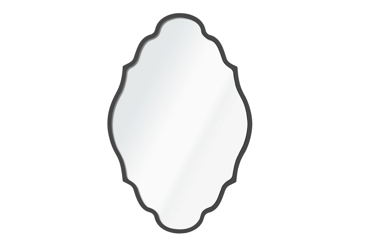 Oglinda decorativa, Lumisfera, Axis 30 x 47, Negru - 1 | YEO