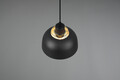Lustra Punch, RL, 18x150 cm, 40W, 1x E27, metal, negru mat