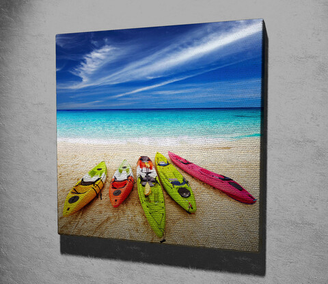 Tablou decorativ, kc064, canvas, dimensiune: 45 x 45 cm, multicolor