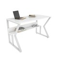 Birou, Zena Home, Wake, 120x72.8x60 cm, PAL, Alb